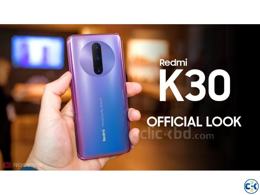 Xiaomi Redmi K30 128GB Black Blue 8GB RAM  large image 0