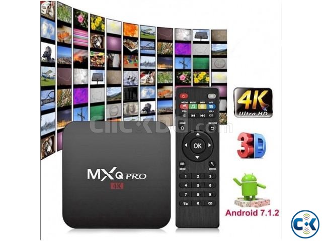 7.1 Nougat MXQ Smart ANDROID TV Box New large image 0