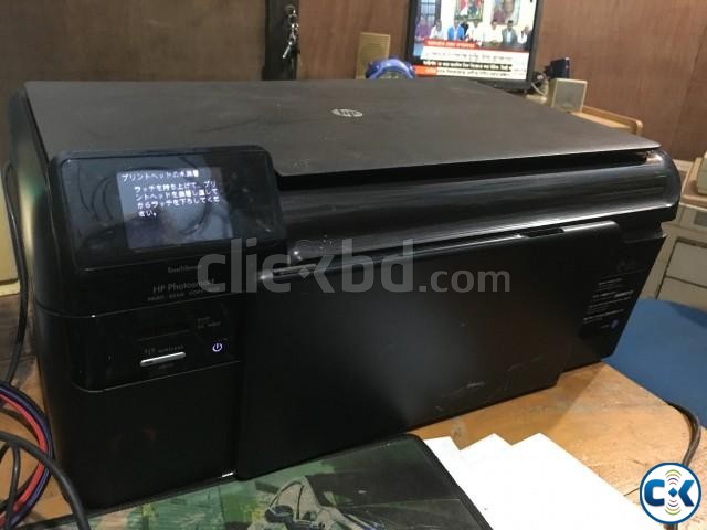 Hp photosmart all in one B110a colour printer large image 0