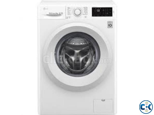 LG F4J5TNP3W 8 KG Front Load Fully Automatic Washing Machine large image 0