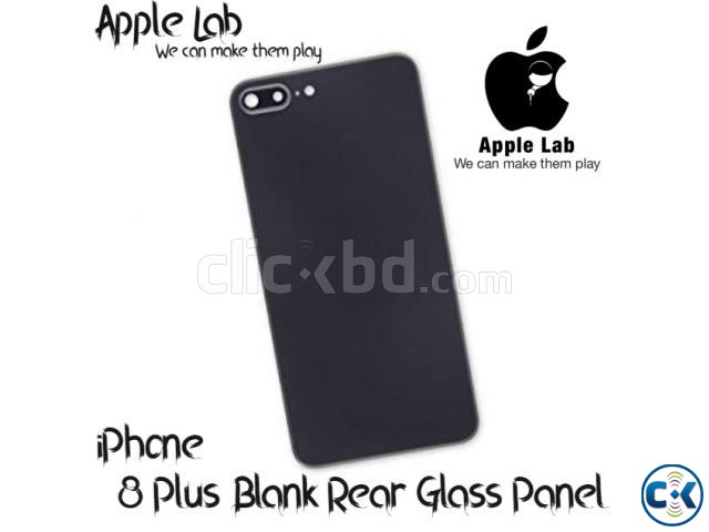 iPhone 8 Plus Blank Rear Glass Panel large image 0