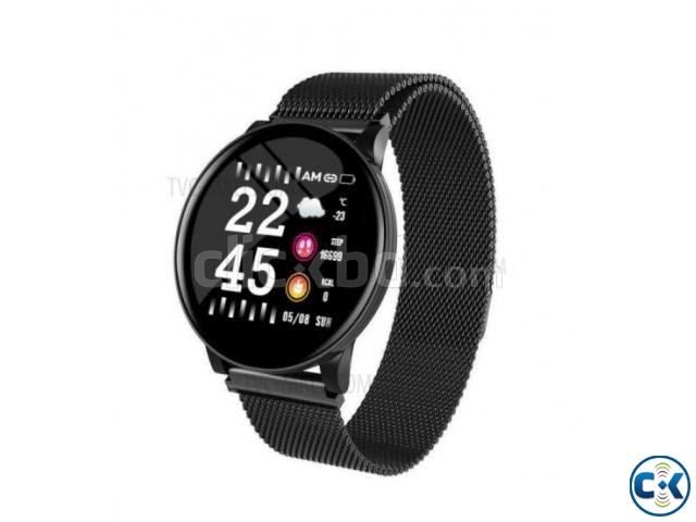 W8 Plus Metal Smart Watch OLED Color Screen Heart Rate Monit large image 0