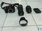 Nikon D5100 with Nikkor DX Kit Lens Tamron 18-270 IS Zoom