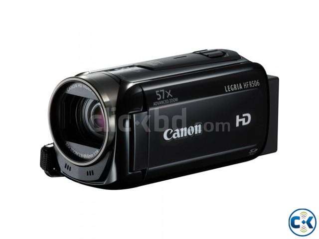 Canon LEGRIA HF R506 Full HD Camcorder PAL Black  large image 0