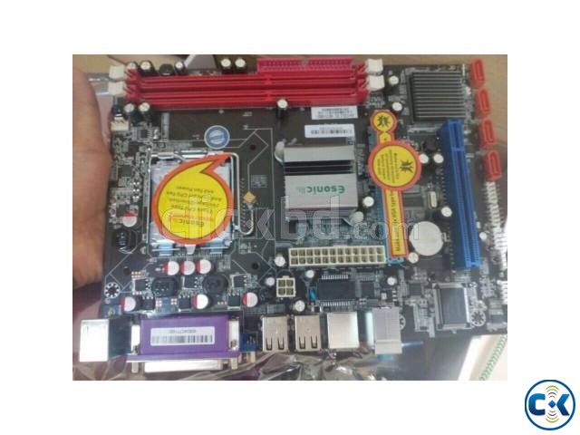 Esonic G41 Motherboard Intel Duel core 2.50 ghz processor large image 0