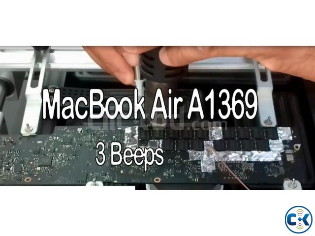 MacBook air 3 beeps black screen fix large image 0