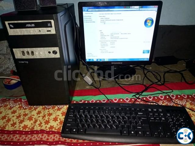 জুরুরি ভিতিতে Desktop CPU সহ 17 Monitor keyboard Mouse সহ large image 0