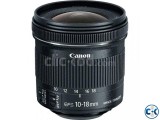 Canon EF-S 10-18mm f 4.5-5.6 IS STM Lens-Brand New
