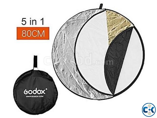 Godox 80cm 31 5 in 1 Collapsible Light Reflector - New large image 0