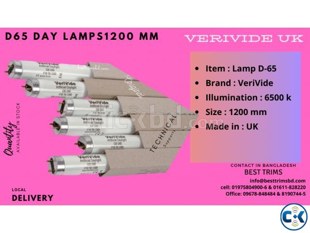 D65 Day lamp verivide 1200mm in Bangladesh large image 0