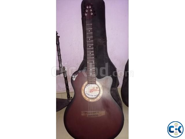 Acoustic signature guitar new condition large image 0