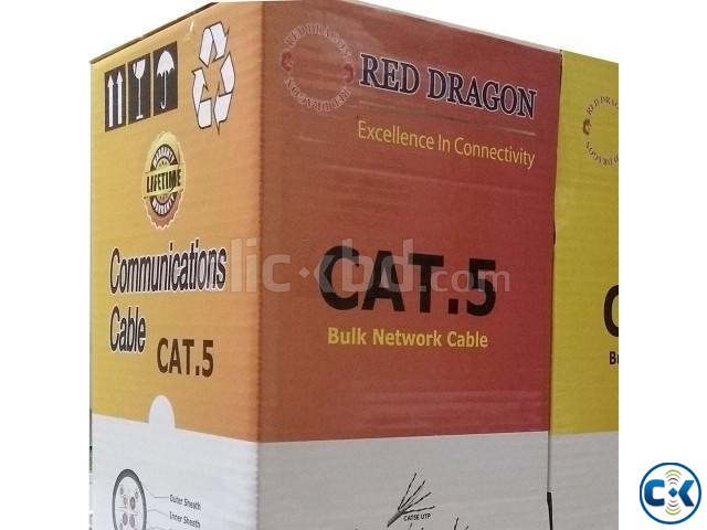 RED Dragon CAT 5 UTP Cable large image 0