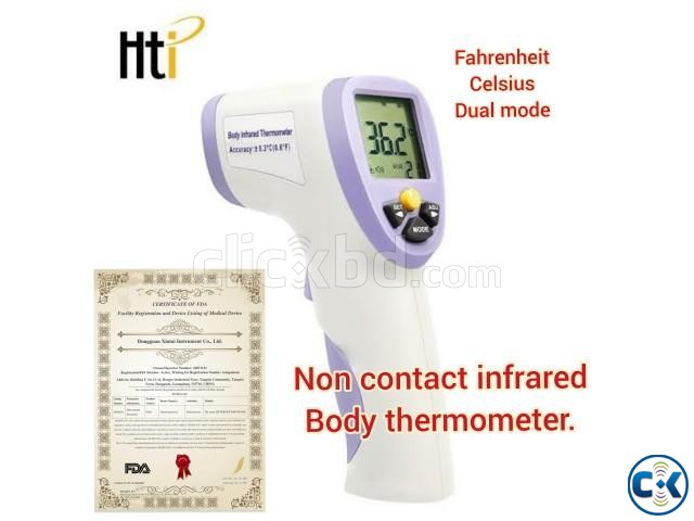 HTi HT820D Non Contact Infrared Thermometer large image 0