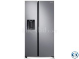 Samsung RS74 Side by Side Refrigerator - 676 L - Sliver