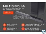 JBL Bar 5.1 4K Ultra HD 5.1-Channel Soundbar True Wireless