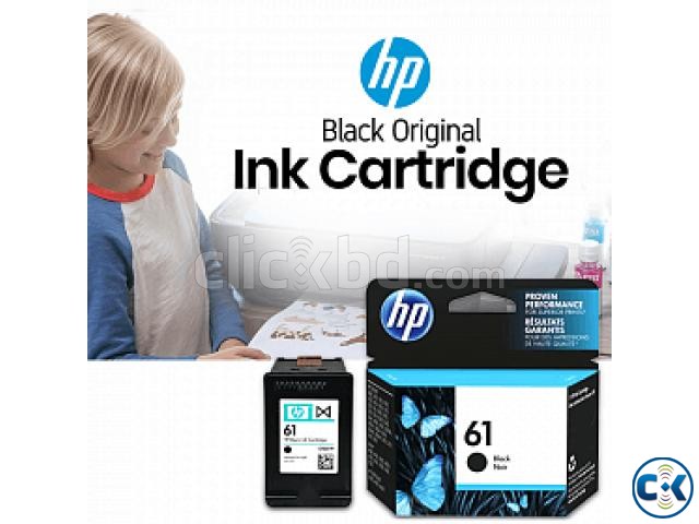 HP 61 Black Original Ink Cartridge CH561WA  large image 0