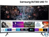 Samsung 55 Inch RU7300 HDR 4K UHD Curved LED TV