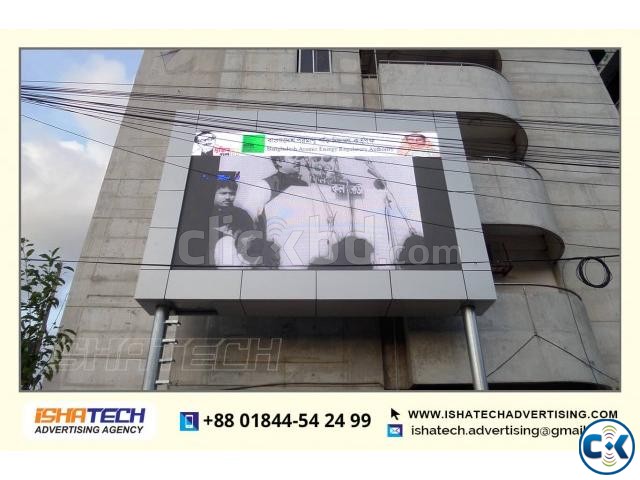 LED Sign Moving Display Board P6 Screen Fixed Installation w large image 0