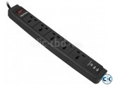 CyberPower Surge Protector 5Way 2USB 700Joules 15000A Filter