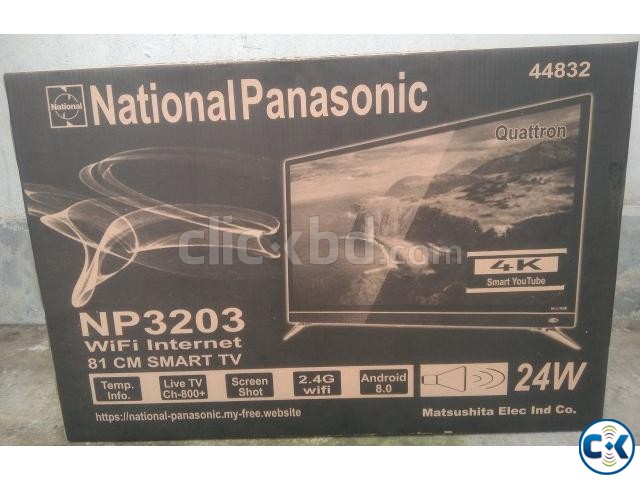 National Panasonic Smart LED TV 32 2GB 16GB large image 0