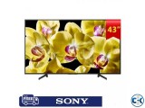 Sony Bravia X8000G (43 inch) Ultra HD (4K) LED Android TV