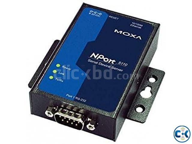 MOXA Device Server NPort 5110 NPort5110 RS232 RJ45 Ether large image 0