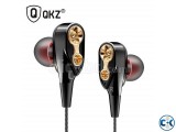 QKZ CK8 Dual Driver In-Ear Earphone With Stereo Music