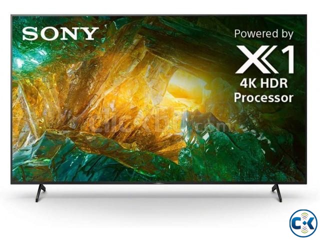 Sony Bravia 55 X8000H 4K Android Voice Remote TV 2020 large image 0