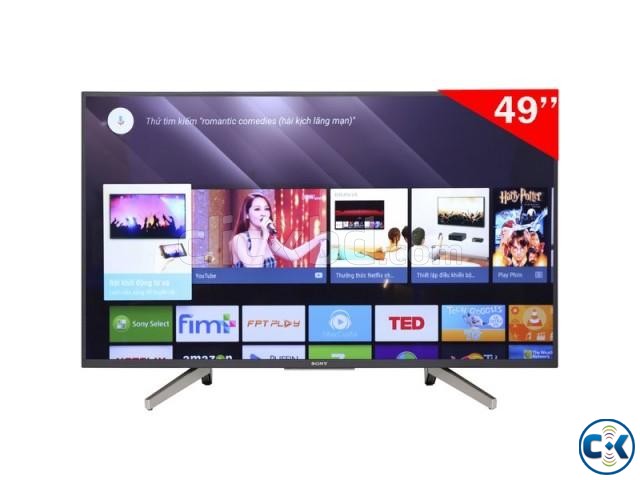 SONY BRAVIA 49 inch ANDROID Voice Control 49X8000H TV large image 0