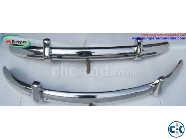 Volkswagen Beetle Euro style bumper 1955-1972 by stainless large image 0