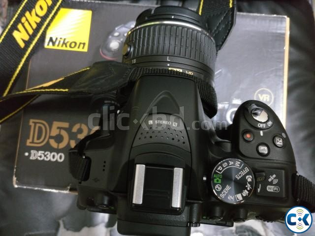 Nikon D5300 WIFI DSLR Official 18-55m With Tripod Fully New  large image 0