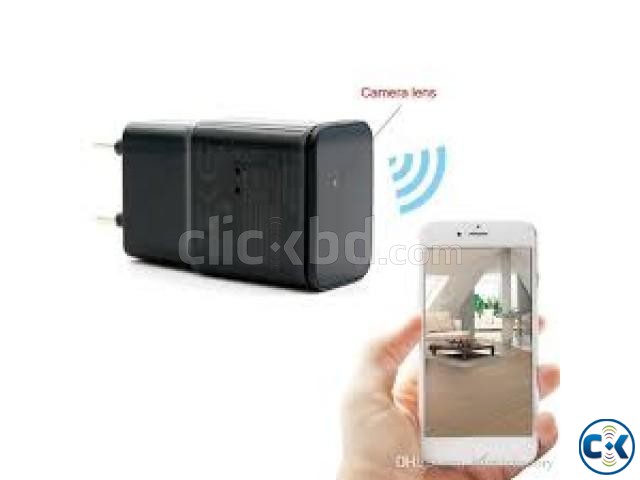 Spy Camera 4K Live Wifi IP Cam Charger Video with Voice Rec large image 0