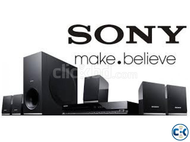 Sony TZ140 - 300W - 5.1Ch - DVD Home Theater - Black large image 1