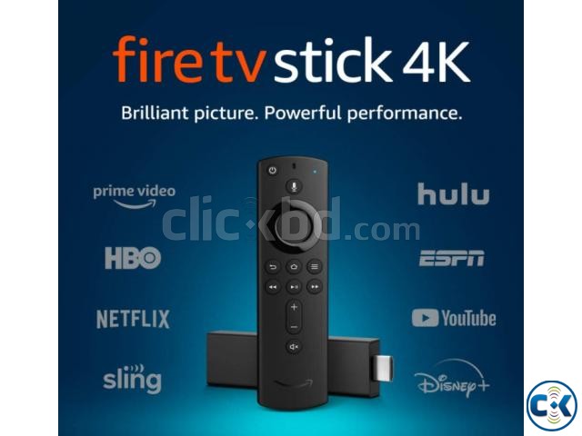 Fire TV Stick 4K streaming device with Alexa Voice Remote large image 1
