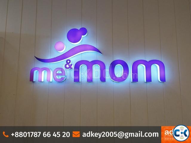 LED Sign Board Neon Sign Board SS Sign Board Name Plate Boar large image 2