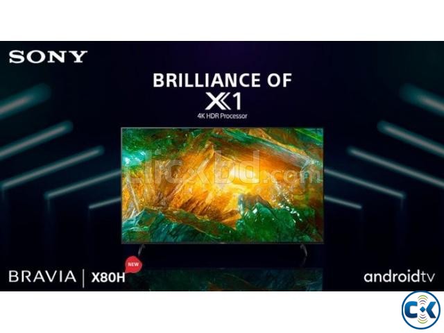 SONY X8000H 75 UHD 4K HDR ANDROID SMART TV PRICE IN BD large image 1
