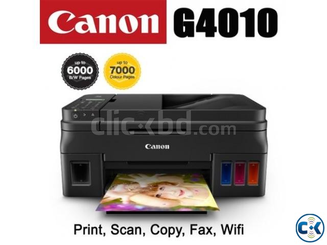 Canon Pixma G4010 All in One Wireless Ink Tank Printer large image 1