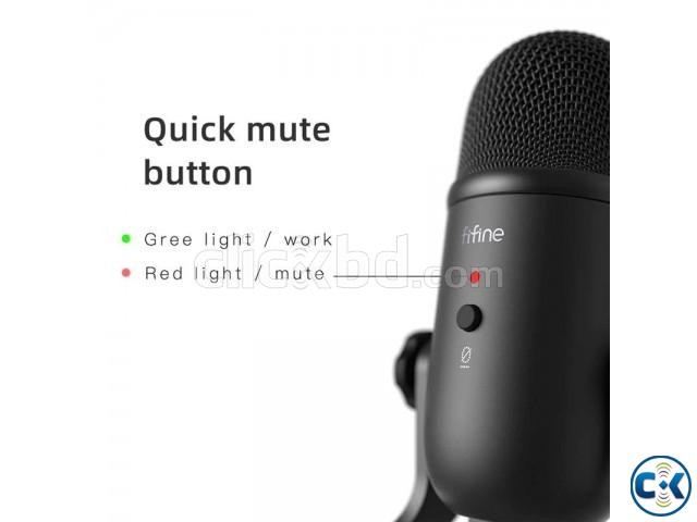 Fifine K678 Studio USB Microphone with a Live Monitoring large image 2