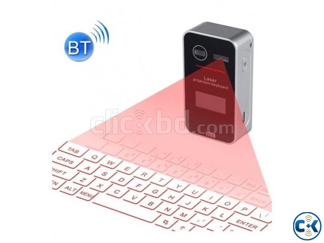 Mini Pocket Virtual Bluetooth Laser Projection Keyboard large image 1