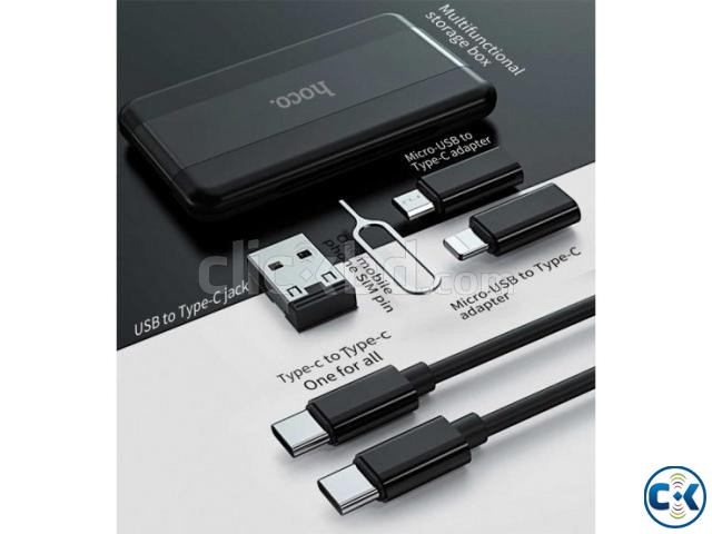 Hoco U86 Versatile Portable Charging Data Cable large image 0