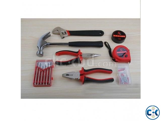 32 Pieces Tool Set Hand Tools Kit Multi-purpose DIY Home Off large image 2