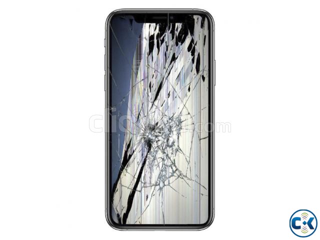 iPhone XS MAX Cracked Screen lcd Repair replace Service large image 0