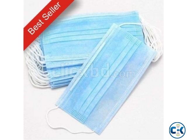 Disposable 3ply Surgical Face Mask Melt-Blown and Non-Woven large image 1