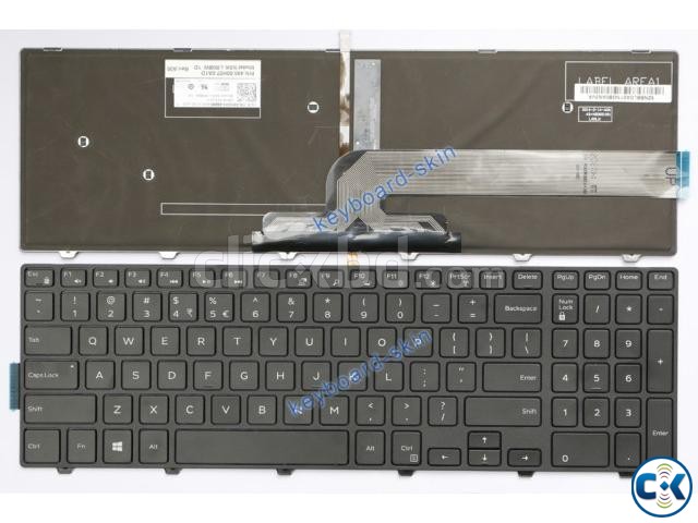 New Dell Inspiron 15 3000 Series 15-3878 Laptop Black Keyboa large image 1