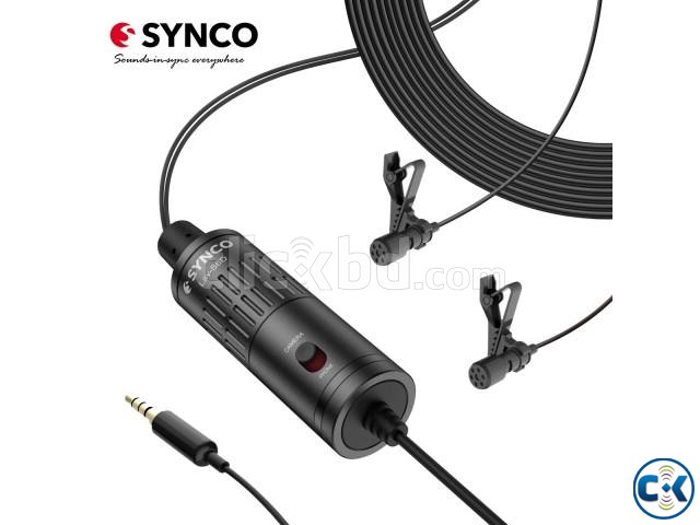 Synco Audio Lav-S6D Dual Lavalier Omnidirectional MicroPhone large image 0