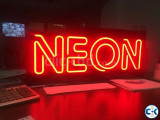 Acrylic top Letter LED Sign Board Neon Sign Board