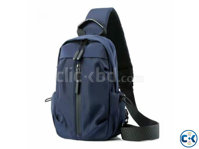 Waterproof One Shoulder Crossbody Travel Backpack Men Women large image 0