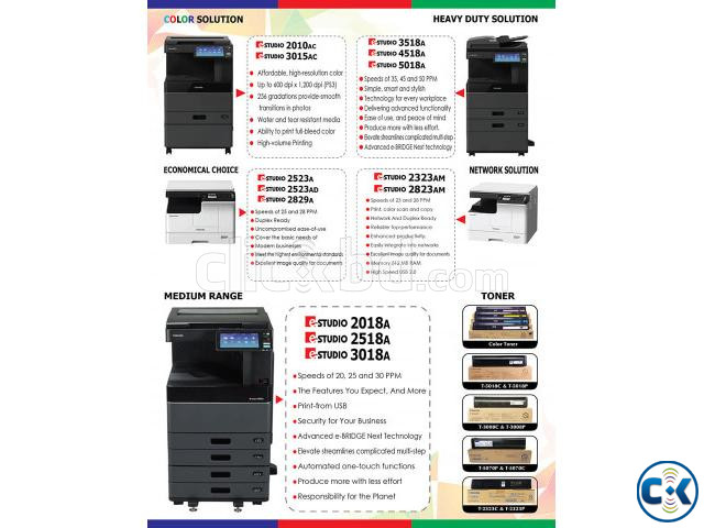 Toshiba 2523AD Photocopy Machine large image 3