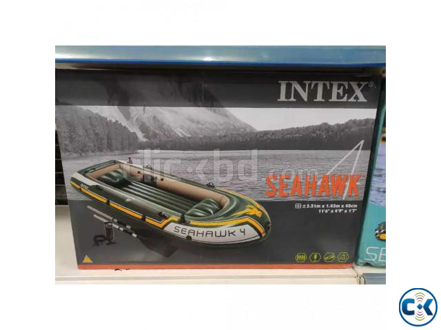 Seahawk 4 Inflatable Air Boat Inflatable Boat 4 Person  large image 1