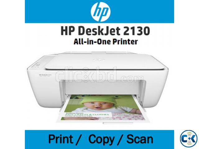 HP DeskJet 2130 Genuine Cartridge All in One Ink Printer large image 1